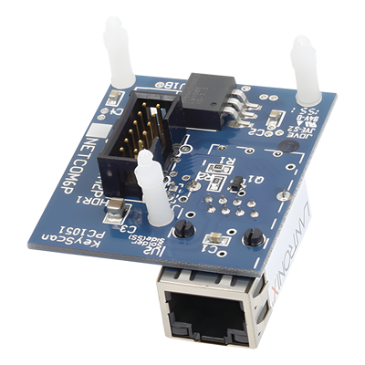 Convertidor Serial a TCP/IP / Encripción AES / Ethernet 10/100 Mbps / 41mm x 49mm / -5°C a 70°C