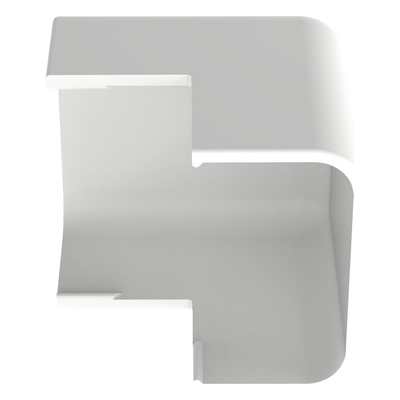 Esquinero exterior, para uso con canaleta LD10, material ABS, Color Blanco - Imagen 5