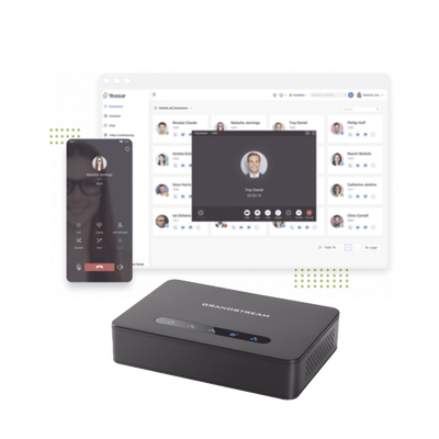 Conmutador Cloud Yeastar, 10 extensiones anuales, Gateway FXO para troncal analoga