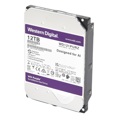 Disco duro WD de 12TB / 7200RPM / Optimizado para Videovigilancia - Imagen 5