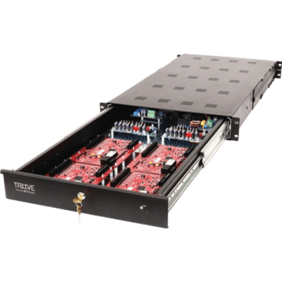 Cajón de rack de integración de acceso y alimentación Altronix con placa posterior Mercury, serie de racks profundos Trove2R ( No incluye tarjetas )