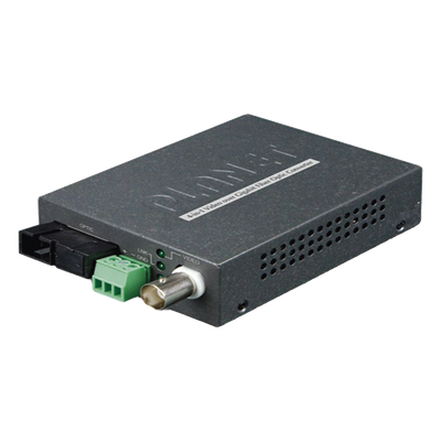 Kit Convertidor de Medios Video sobre Fibra / WDM-SC Monomodo / 20 km / AHD-TVI-CVI-CVBS / RS485 / 65,616 ft - Imagen 3