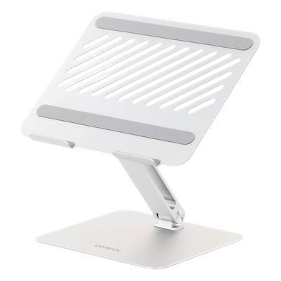 Soporte de Aluminio para Laptop | Ajustable 180° | Soporta Laptops de 10 a 17.3''| Capacidad de Carga 5Kg | Excelente Estabilidad | Diseño Para Alta Disipación de Calor | Altura y Angulo Ajustable | Plegable y Portátil. - Imagen 3
