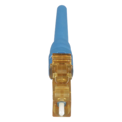 Conector de Fibra Óptica LC Simplex OptiCam, Monomodo 9/125 OS2, Pre-pulido, Color Azul - Imagen 3