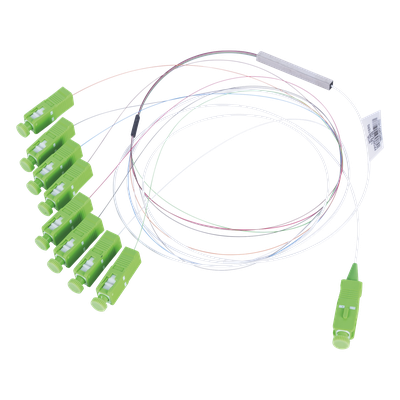 Divisor Óptico PLC / 1x8 / SC/APC / 1260-1650 nm / -40°C a 85°C