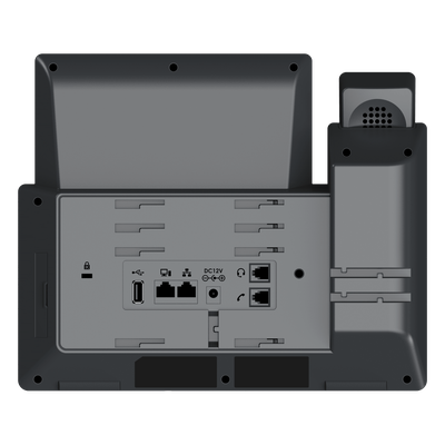 Teléfono IP Wi-Fi, Grado Operador, 12 líneas SIP con 6 cuentas, pantalla táctil 7", puertos Gigabit, Bluetooth, PoE, codec Opus, IPV4/IPV6 con gestión en la nube GDMS - Imagen 4