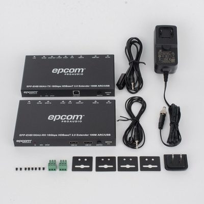 Kit Extensor HDMI | 4K2K@60HZ | HDR 4:4:4 | HDBaseT | 100M | Salida de Audio | HDCP 2.2 | IR Bidireccional | Admite la función USB KVM - Imagen 10