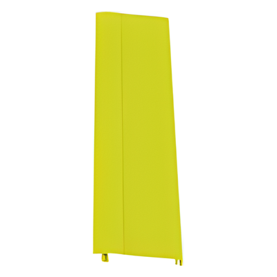 Tapa Con Bisagra a Presión Para Canaleta FiberRunner™ FR12X4YL6, de PVC Rígido, Color Amarillo, 1.8 m de Largo - Imagen 4