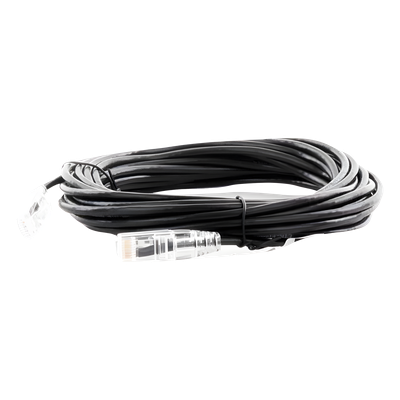 Cable de Parcheo Slim UTP Cat6A - 7 Metros (22.97 Pies) Negro, Diámetro Reducido (28 AWG) - Imagen 3