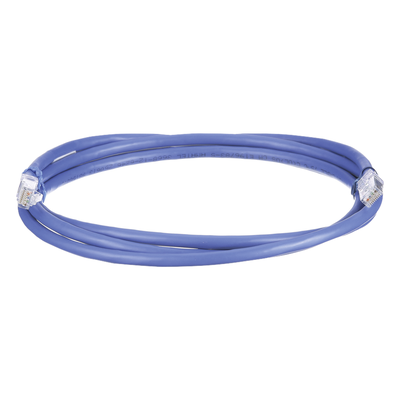 Cable de Parcheo UTP, Cat6A, 24 AWG, CM, Color Azul, 1.52 Metros (5 Pies) - Imagen 3