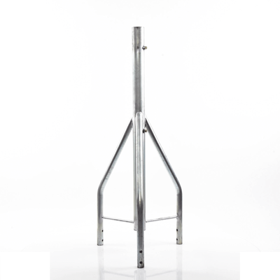 Tramo de Remate / Copete, tubo industrial 1 1/4" con tubo central 2 3/8", galvanizado por electrólisis. - Imagen 4