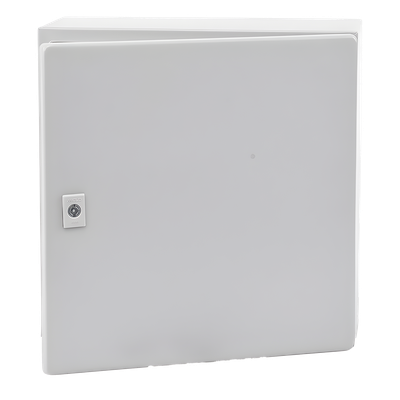 Gabinete de Acero, Nema 4 -IP 66 de 40 x 40 x 20 cm con Platina y certificado UL. - Imagen 3