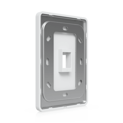 Placa de Pared Vertical Universal para Keystone de 1 Puerto con Cubierta Pintable, Acabado Personalizable, Paquete con 4 Piezas - Imagen 5
