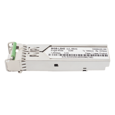 Transceptor mini-Gbic SFP 1G LC TX:1550nm RX:1310 para fibra Mono Modo 40 Km WDM, Requiere MGB-LA40 - Imagen 5