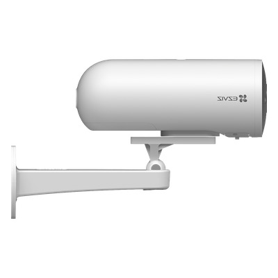 Cámara IP Exterior PoE / Color Night Vision / 3 Megapixel (2K) / AI Detección Humana y Vehiculos / H.265 / Vision Nocturna a Color / IP67 / Audio Bidireccional / Luz y Sirena / Micro SD - Imagen 7