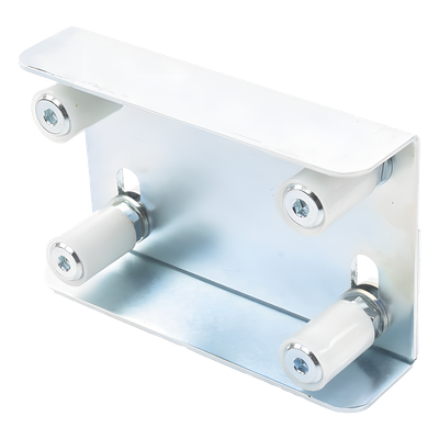 Guia Superior Ajustable Para Puertas Corredizas Con 4 Rodillos de 30 mm - Imagen 4