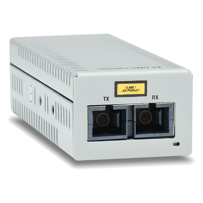 Convertidor de medios Gigabit Ethernet a Fibra Óptica Conector SC, Multimodo (MMF)
