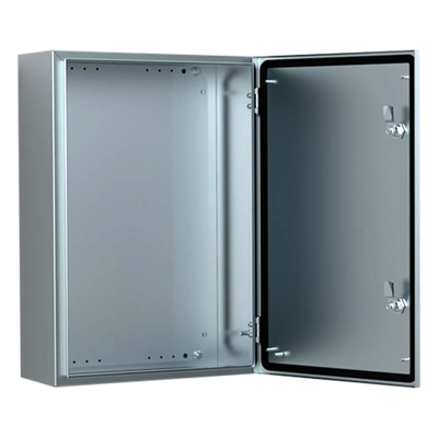 Gabinete de Acero Inoxidable 304L ASR IP66 / 600x400x210 mm (23.6x15.7x8.3 in) / 2 Cerraduras / Montaje Placa 2 mm