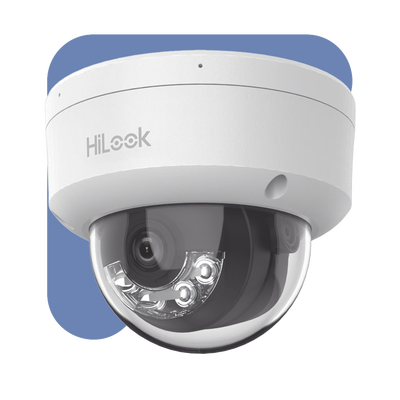 HiLook Series / Domo IP de 2 Megapixel (1080p) / Lente 2.8 mm / 30 mts IR / Micrófono Integrado / Exterior IP67 / PoE / dWDR / H.265+ / ONVIF - Imagen 3