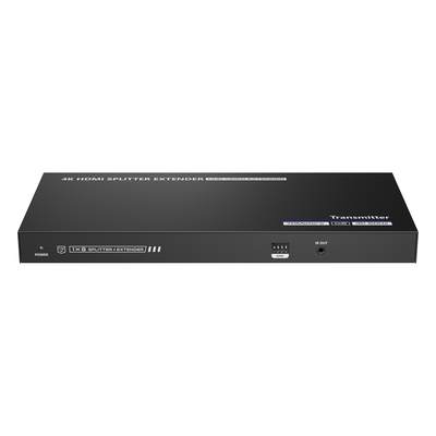 Kit Divisor y Extensor HDMI / Divide 1 Fuente HDMI a 8 Pantallas / Extiende la señal HDMI hasta 70 m / Resolución 4K @ 60 Hz/ Cat 6/6a/7 / IPCOLOR / CERO LATENCIA / Uso 24/7 / Puerto S/PDIF / EDID / RS232 / Salida Loop / Alimente solo el Tx - Imagen 7