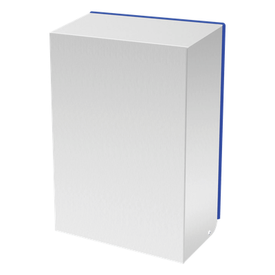 Cubierta Protectora para Ventilador con Filtro Tipo 4/4X / Acero Inoxidable SS304 Cepillado / 313 x 196 x 86 mm (12.33 x 7.70 x 3.40 in) / Compatible con HF y TFP Tipo 12