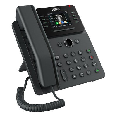 Teléfono IP Empresarial / 12 Líneas SIP / Pantalla Color 2.8" HD 320x240 / Audio HD G.722 y Opus / Conferencia 6 Vías / Bluetooth 5.4 / PoE 802.3af / Gigabit - Imagen 4