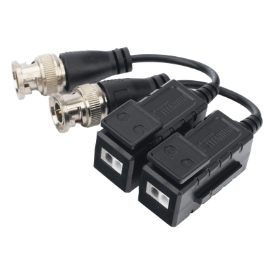 Kit de Transceptores (Baluns) con Terminal PUSH SUPERIOR, Resolución 4K , Cable flexible COAXIAL Blindado / COAXITRON / AUDIO POR COAXITRON / Menu OSD /Conector 100% COBRE / protección TVS, Calidad PREMIUM - Imagen 3