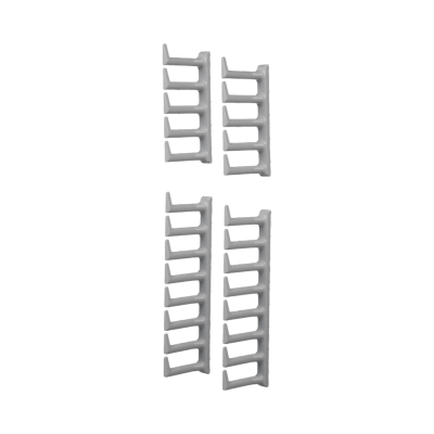 Kit de Dedos Para Administración de Cables en Gabinetes FlexFusion™, de 42 o 45 UR, Dedos de 100 mm de Longitud, Color Blanco - Imagen 4