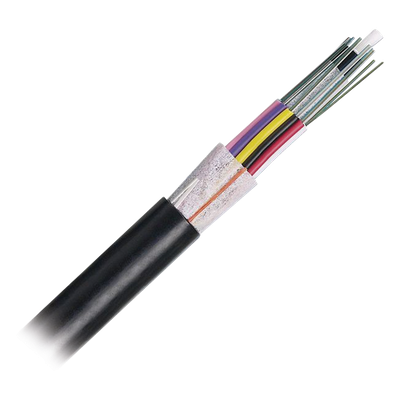 Cable de Fibra Óptica de 24 Hilos, OSP (Planta Externa), No Armada (Dieléctrica), 250um, Monomodo OS2, Precio Por Metro