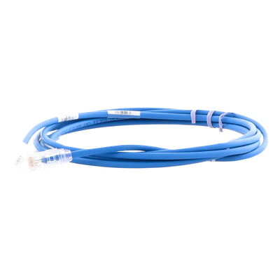 Cable de Parcheo UTP Cat6A, CM/LSZH, Diámetro Reducido (28AWG), Color Azul, 2.44 Metros (8 Pies) - Imagen 4