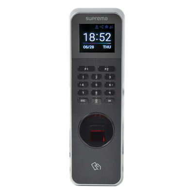 Lector de Huella IP67 Con Teclado y Lector de Tarjetas RFIDNFC y  (125kHz EM, HID Prox &13.56Mhz MIFARE, MIFARE Plus, DESFire/EV1, FeliCa, iCLASS SE/SR),NFC y BLUETOOTH, Certificado FBI PIV