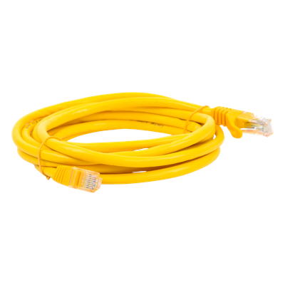 Cable de Parcheo UTP Cat6 - 3.0 Metros (9.84 Pies) - Amarillo - Imagen 5