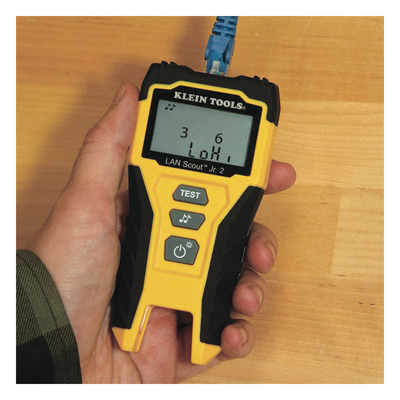 Tester de Cable LAN Scout™ Jr. 2/ Para: Prueba aprobada/ Error de Cableado/ Falla de Circuito Abierto o Cortocircuito/ Par Dividido/ Blindaje. - Imagen 12