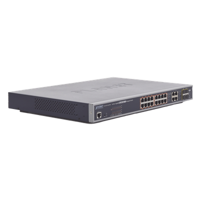 Switch administrable L2, 16 puertos 10/100/1000T Ultra PoE + 4 puertos Gigabit Combo TP/SFP - Imagen 4