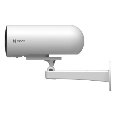 Cámara IP Exterior PoE / Color Night Vision / 3 Megapixel (2K) / AI Detección Humana y Vehiculos / H.265 / Vision Nocturna a Color / IP67 / Audio Bidireccional / Luz y Sirena / Micro SD - Imagen 5