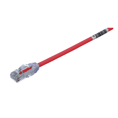 Cable de Parcheo UTP / Cat6A / 28AWG / CM/LSZH / 1 Metro (3.28 Pies) / Rojo