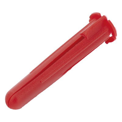 Paquete Con 10 Taquetes Rojos de 1/4" y 10 tornillos 10 x 1 1/2" (4.82 x 38 mm) (1103-05002) - Imagen 5