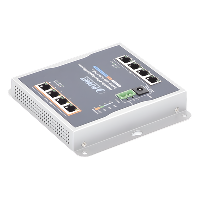 Switch Industrial No Administrable, Múltiple Montaje (Pared, Riel DIN y Magnético), 8 Puertos Gigabit con 4 puertos PoE 802.3at, Hasta 120 W. - Imagen 6
