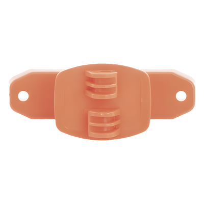 Aislador de Paso Naranja Reforzado para Cercos Eléctricos / Aislamiento hasta 18 kV / Resistente a Clima Extremo / Polipropileno y Policarbonato - Imagen 4