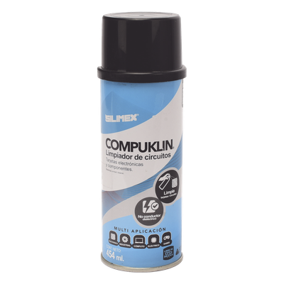 Limpiador desengrasante en aerosol dielectrico, para tarjetas electrónicas y circuitos, bote 454 ml