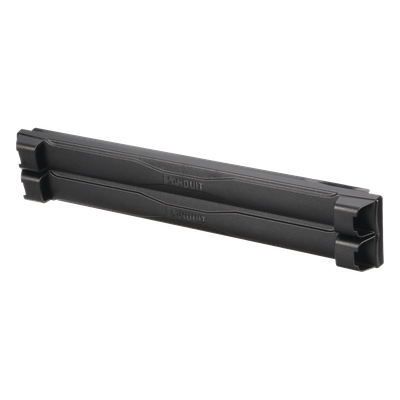 Tapa Ciega Estándar de 19in, Compatible con Racks con Rieles de Orificio Cuadrado, Instalación sin Herramienta, Plano, 2 UR, Color Negro - Imagen 4