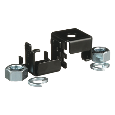 Soporte para Montaje en Charola Tipo Escalerilla, Compatible con Rieles de 9.5 x 38.1 mm o 9.5 x 50.8 mm, Uso Con Varilla Roscada de 5/8", Color Negro - Imagen 4