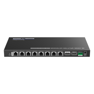 Kit Divisor y Extensor HDMI / Divide 1 Fuente HDMI a 8 Pantallas / Extiende la señal HDMI hasta 70 m / Resolución 4K @ 60 Hz/ Cat 6/6a/7 / IPCOLOR / CERO LATENCIA / Uso 24/7 / Puerto S/PDIF / EDID / RS232 / Salida Loop / Alimente solo el Tx - Imagen 8