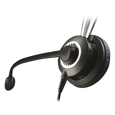 Diadema / Auricular Jabra Biz 2400 Duo / QD / 40% Más Ligero / Cancelación de Ruido / Contact Center (2409-820-205) - Imagen 3