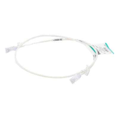 Cable de Parcheo TX6, UTP Cat6, Diámetro Reducido (28AWG), Color Blanco Mate, 0.91 Metros (3 Pies) - Imagen 4