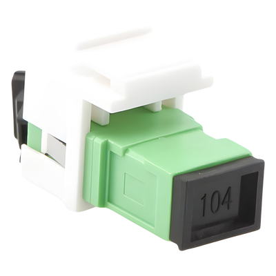 Acoplador Keystone de Fibra Óptica Monomodo SC/APC Simplex a SC/APC - Imagen 6