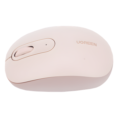 Mouse Inalámbrico 2.4G 800/1200/1600/2400 DPI | Función de 3 botones | Alcance 10m | Silencioso | Ergonómico | Anti-caída y Anti-interferencias | Batería Alcalina AA incluida | Color Dusty Pink. - Imagen 7