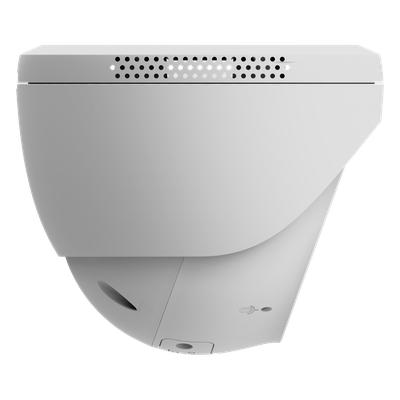 Cámara IP Domo PoE / Resolución 2K 3 Megapixel / Visión Nocturna a Color 30 m / Lente 2.8 mm 106° / Detección IA Humano/Vehículo / Audio Bidireccional / Defensa Activa con Luz y Sirena / IP67 - Imagen 6