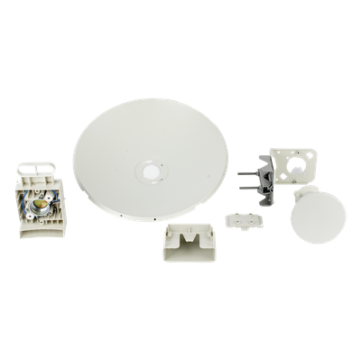 Antena direccional tipo plato de 25 dBi / Rango de frecuencia de 5.150 a 7.125 GHz / MIMO 2X2 / Para climas Hostiles IP67 - Imagen 6