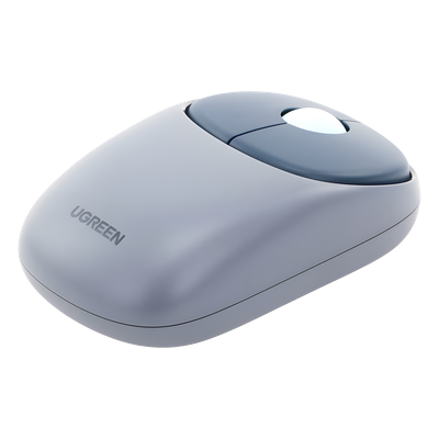 Mouse Inalámbrico FUN | Recargable| 2.4G & Bluetooth | 4 Niveles de DPI | Silencioso | Ergonómico | 5 Botones | Compatible con Windows, macOS 10.5, Android iOS Linux y Chrome OS | Color Azul. - Imagen 4